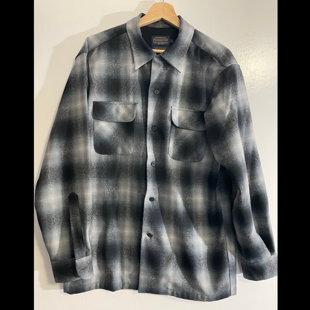 Pendleton Board Shirt / Wool Nice Flannel